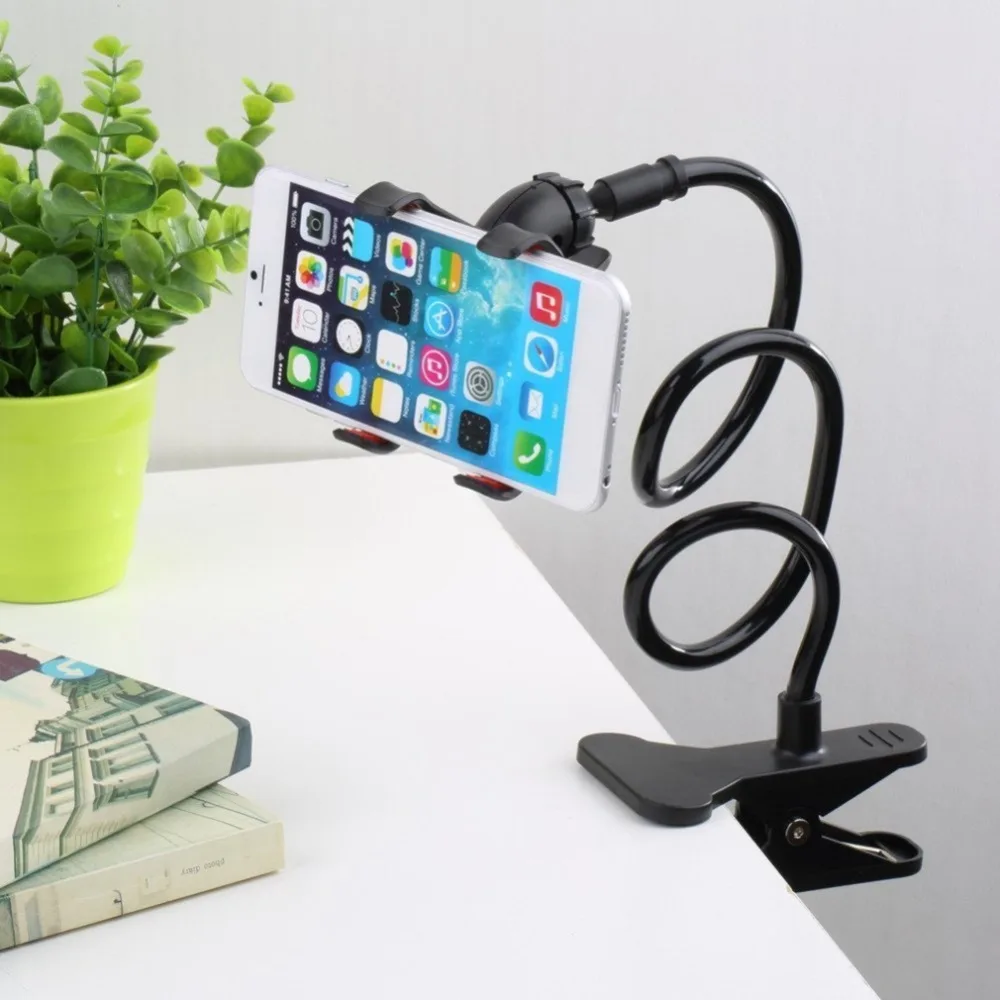 Universal Cell Phone Holder Flexible Long Arm Lazy Phone Holder Clamp Bed Tablet Car Mount Bracket for iPhone XS 8 for Samsung
Universal Cell Phone Holder Flexible Long Arm Lazy Phone Holder Clamp Bed Tablet Car Mount Bracket for iPhone XS 8 for Samsung