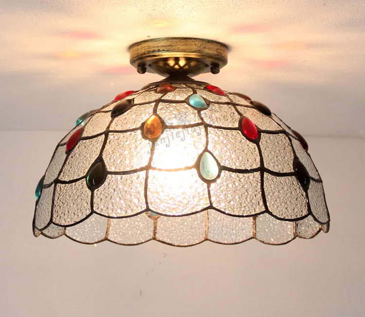 Pastoral European Mediterranean corridor ceiling lamp porch restaurant balcony foyer aisle lamp small bedroom ceiling light DF97
Pastoral European Mediterranean corridor ceiling lamp porch restaurant balcony foyer aisle lamp small bedroom ceiling light DF97