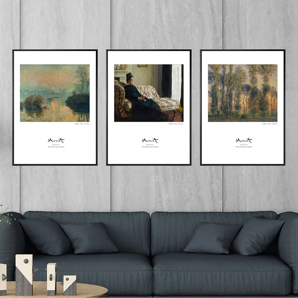 Print Canvas Decoration Picture Wall Art Poster Canvas Painting for livinv room Oil Unframed Drawings Claude Monet
Print Canvas Decoration Picture Wall Art Poster Canvas Painting for livinv room Oil Unframed Drawings Claude Monet