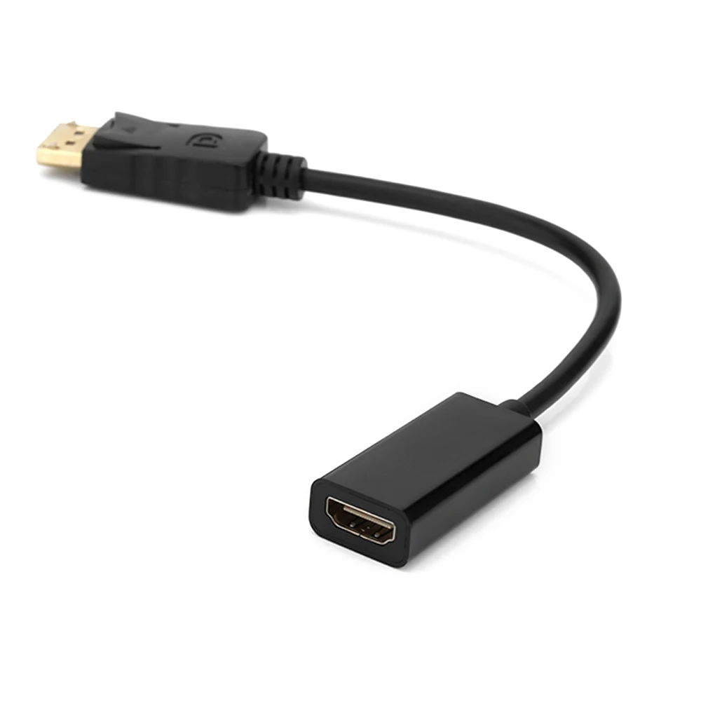 DP to HDMI Adapter Displayport Male To HDMI Female Cable Converter Adaptor 1080P /4K Projector Display For PC TV
DP to HDMI Adapter Displayport Male To HDMI Female Cable Converter Adaptor 1080P /4K Projector Display For PC TV