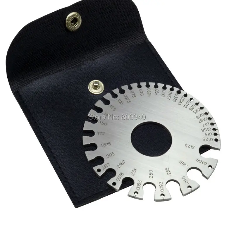 0-36 Round Wire Gauge Weld Diameter Gauge Welding Inspection Stainless Steel Inch Inspection A.W.G Gauges American Standard
0-36 Round Wire Gauge Weld Diameter Gauge Welding Inspection Stainless Steel Inch Inspection A.W.G Gauges American Standard