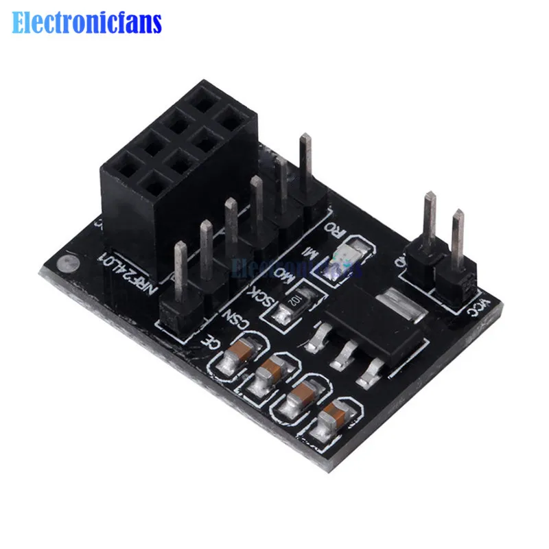5PCS Socket Adapter Plate Board For 8Pin NRF24L01 Wireless Module Transceiver Module 51 AMS1117
5PCS Socket Adapter Plate Board For 8Pin NRF24L01 Wireless Module Transceiver Module 51 AMS1117