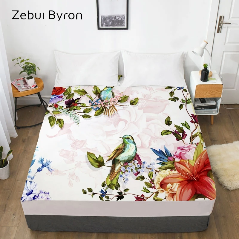 3D HD Digital Print Custom Bed Sheet With Elastic,Fitted Sheet Twin/Full/Queen/King,3D Oil bird Mattress Cover 180/150/160x200
3D HD Digital Print Custom Bed Sheet With Elastic,Fitted Sheet Twin/Full/Queen/King,3D Oil bird Mattress Cover 180/150/160x200
