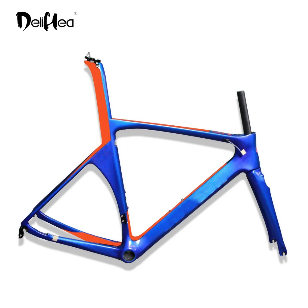 New Model With Logo Carbon Aero Road Frame BB386 48/50/52/54/56CM DPD/XDB No Taxes Shipping Carbon Bike Frame
New Model With Logo Carbon Aero Road Frame BB386 48/50/52/54/56CM DPD/XDB No Taxes Shipping Carbon Bike Frame