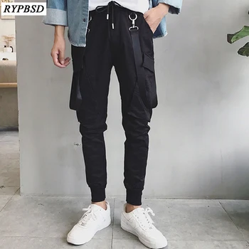 2019 Autumn Street Ribbon Design Big Pocket Young Cargo Slim Elastic Black Hip Hop Joggers Casual Harem Pant Men Trousers Gothic
2019 Autumn Street Ribbon Design Big Pocket Young Cargo Slim Elastic Black Hip Hop Joggers Casual Harem Pant Men Trousers Gothic