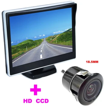 18.5mm Car Rearview Camera HD 170 Angle car backup camera 2 in 1 Auto Parking Assistance System 5" TFT LCD Car mirror Monitor
18.5mm Car Rearview Camera HD 170 Angle car backup camera 2 in 1 Auto Parking Assistance System 5" TFT LCD Car mirror Monitor