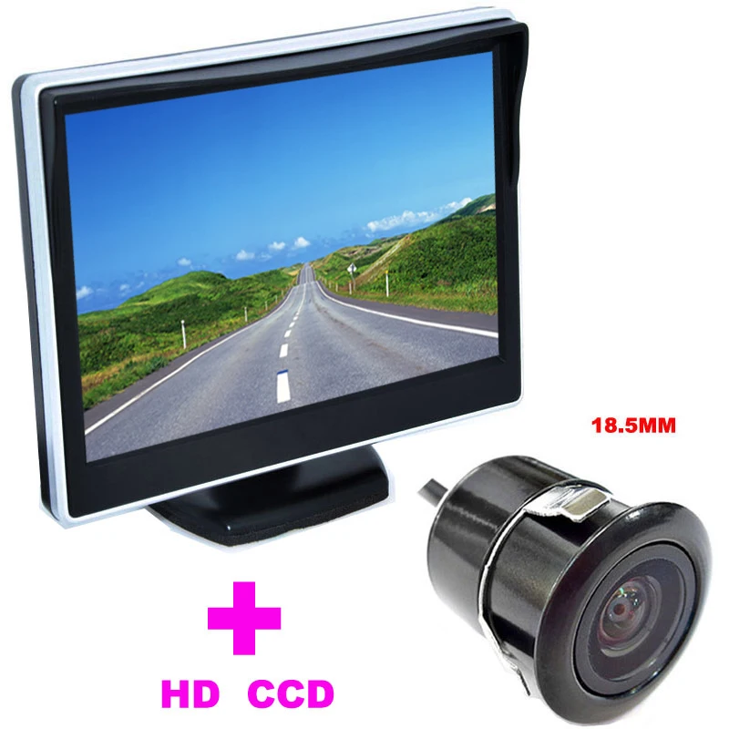 Камера заднего вида Автомобильная 2 в 1 18 5 мм ccd угол обзора 170 градусов|camera slider|camera