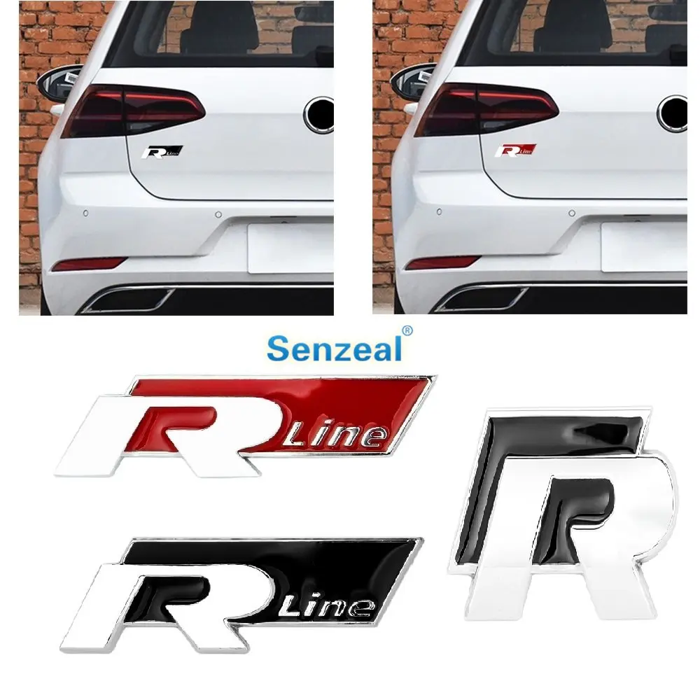Senzeal Car Sticker Emblem 3D Metal Badge Logo RLINE RR Cars Logo Decal Red Black Universal Waterproof Emblems Car Accessories
Senzeal Car Sticker Emblem 3D Metal Badge Logo RLINE RR Cars Logo Decal Red Black Universal Waterproof Emblems Car Accessories