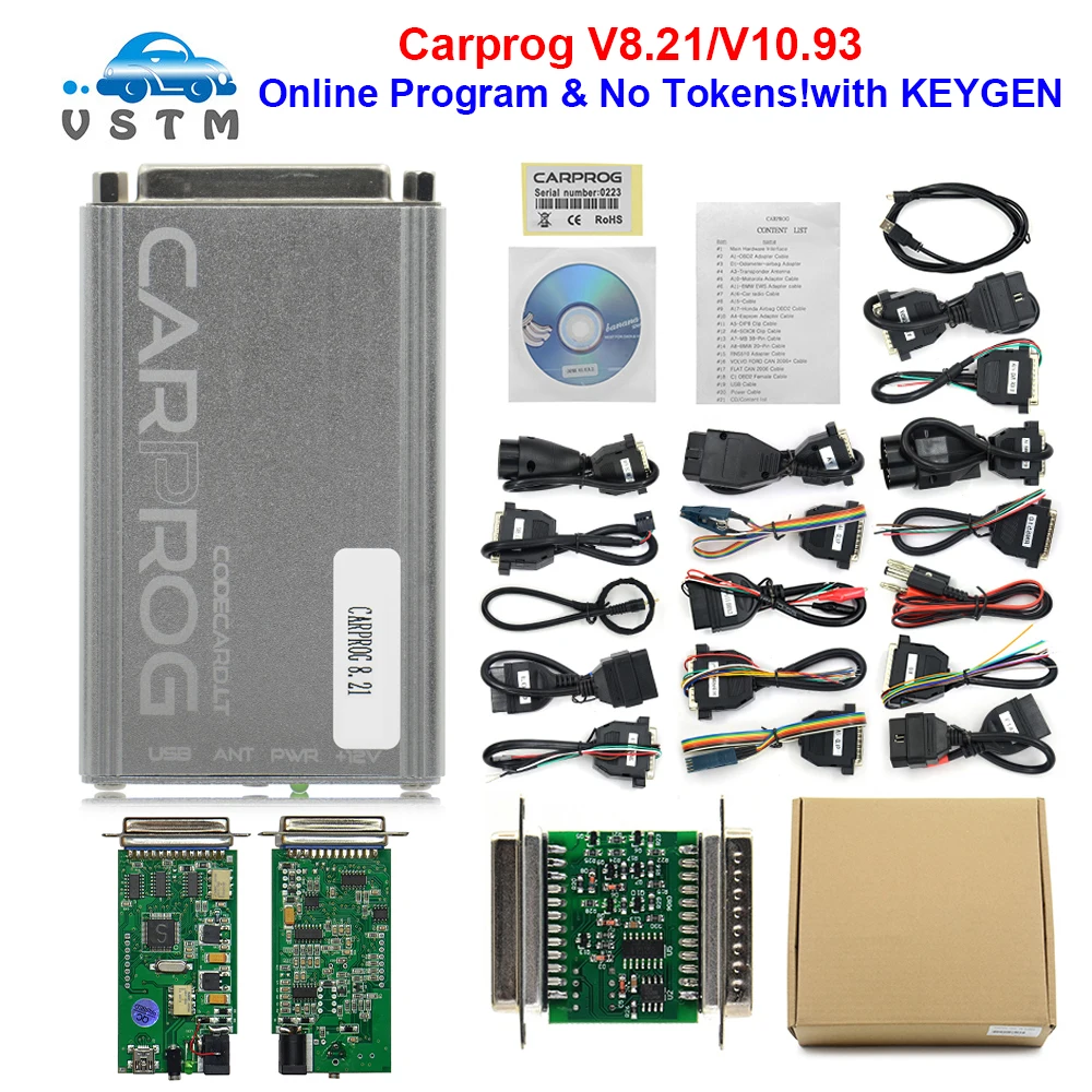 Carprog V8.21 With Keygen Online Programming CarProg 8.21 & V10.05 More Authorization Carprog 10.93 Main Unit/Full Set
Carprog V8.21 With Keygen Online Programming CarProg 8.21 & V10.05 More Authorization Carprog 10.93 Main Unit/Full Set