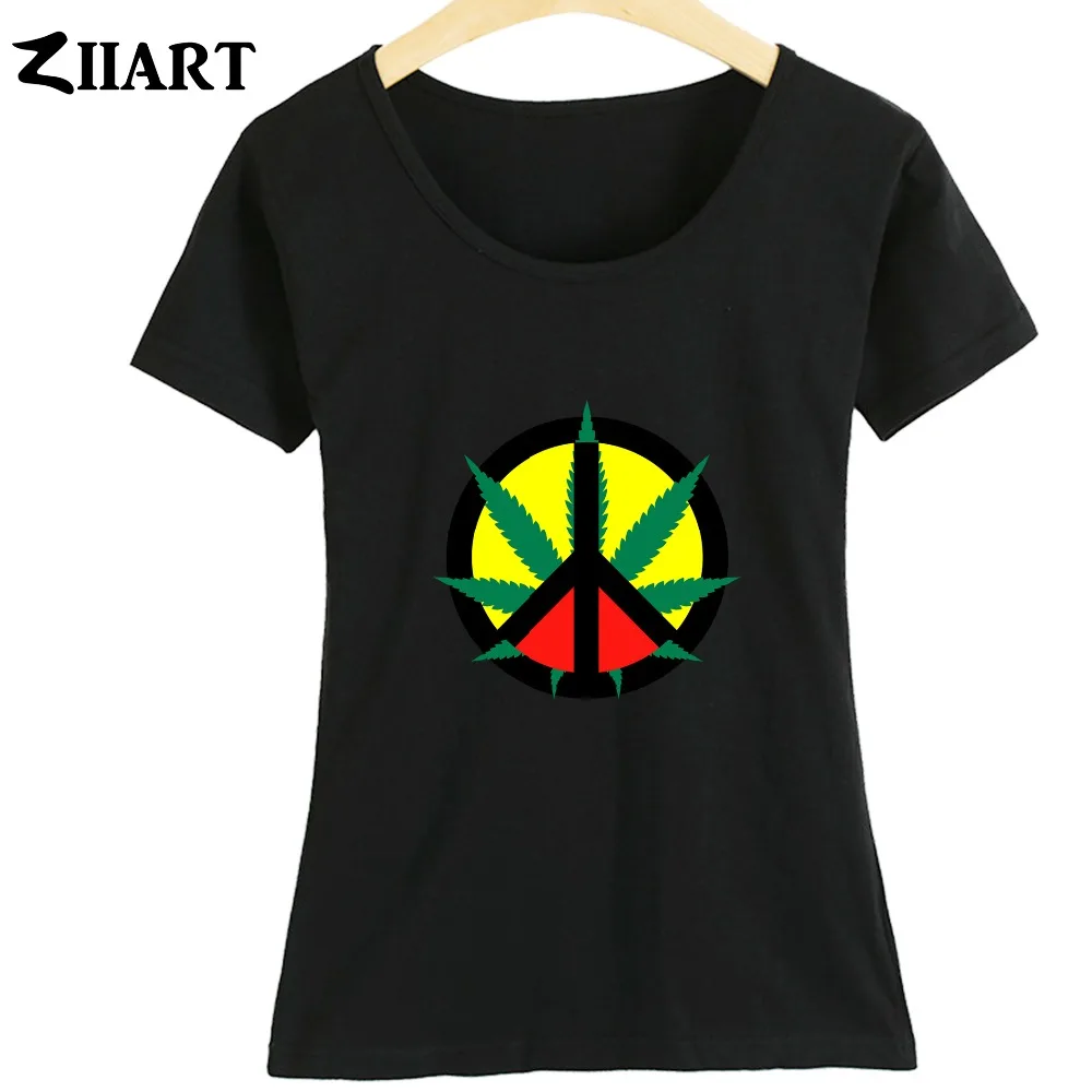 Peace Sign reggae Regge Rasta plant leaf Jamaica red Couple Clothes Girl Woman Summer Short-Sleeve T-Shirts ZIIART
Peace Sign reggae Regge Rasta plant leaf Jamaica red Couple Clothes Girl Woman Summer Short-Sleeve T-Shirts ZIIART