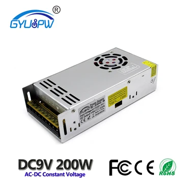 Small Volume Single Output Switching Power Supply DC9V 22.2A 200W Driver Transformers 220V 110V AC-DC 9V SMPS For Instruments
Small Volume Single Output Switching Power Supply DC9V 22.2A 200W Driver Transformers 220V 110V AC-DC 9V SMPS For Instruments