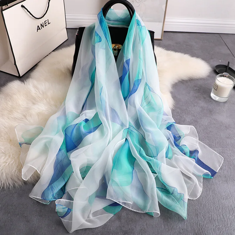 Brand 2019 Luxury fashion women scarf summer silk scarves hijabs beach stoles neck head high quality shawls and wraps foulard
Brand 2019 Luxury fashion women scarf summer silk scarves hijabs beach stoles neck head high quality shawls and wraps foulard