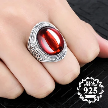 10*14mm 6.18 Sale S925 Sterling Silver Australia Ruby Rings good taste Rings handicraft Gemstone Retro Chalcedony
10*14mm 6.18 Sale S925 Sterling Silver Australia Ruby Rings good taste Rings handicraft Gemstone Retro Chalcedony
