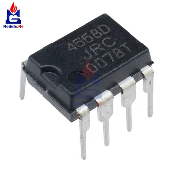 50PCS/Lot IC Chips JRC4558 4558 4558D JRC4558D DIP-8 Original Integrate Circuits
50PCS/Lot IC Chips JRC4558 4558 4558D JRC4558D DIP-8 Original Integrate Circuits