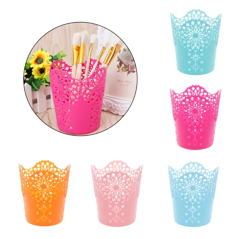 Fashion Design 1PC Hollow Flower Brush Storage Pen Pencil Pot Holder Container Desk Organizer Gift Oct18
Fashion Design 1PC Hollow Flower Brush Storage Pen Pencil Pot Holder Container Desk Organizer Gift Oct18