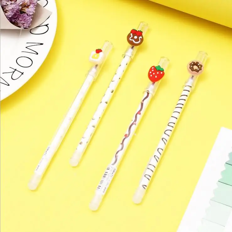1PC 0.4mm Kawaii Strawberry Doughnut Erasable Black Blue Ink Gel Pen Writing Pen School Office Students Stationery Supplies
1PC 0.4mm Kawaii Strawberry Doughnut Erasable Black Blue Ink Gel Pen Writing Pen School Office Students Stationery Supplies