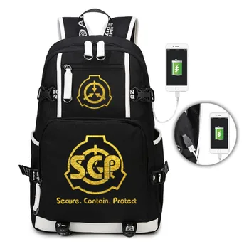 WISHOT SCP Special Containment Procedures Backpack multifunction USB charging backpa for teenagers travel Luminous Bag
WISHOT SCP Special Containment Procedures Backpack multifunction USB charging backpa for teenagers travel Luminous Bag