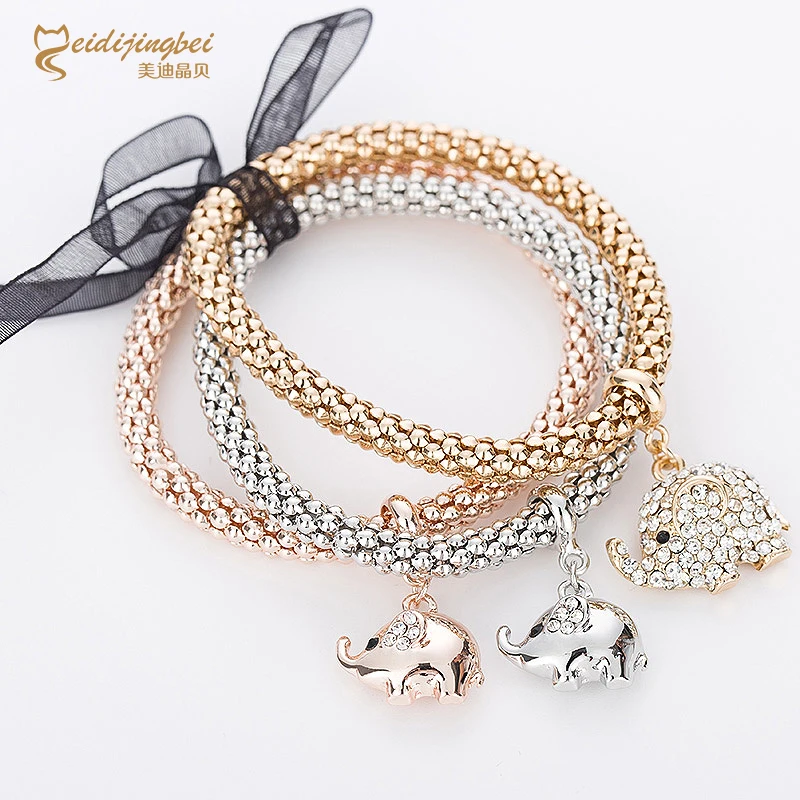 Women bracelet with charms rhinestone elephant zinc alloy female bracelets gold silver color brazaletes pulseras mujer MDJB037
Women bracelet with charms rhinestone elephant zinc alloy female bracelets gold silver color brazaletes pulseras mujer MDJB037
