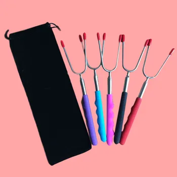 Behogar 5 PCS Mixed Colors Extendable Telescoping Marshmallow Roasting Sticks Skewers Fork for Fire Pit Camping Campfir Bonfire
Behogar 5 PCS Mixed Colors Extendable Telescoping Marshmallow Roasting Sticks Skewers Fork for Fire Pit Camping Campfir Bonfire