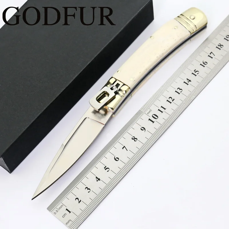 GODFUR Outdoor Folding Pocket Knife Fast D2 Blade Camping Tools Hunting Survival Tactical Portable Practical Gift Fruit Knives
GODFUR Outdoor Folding Pocket Knife Fast D2 Blade Camping Tools Hunting Survival Tactical Portable Practical Gift Fruit Knives