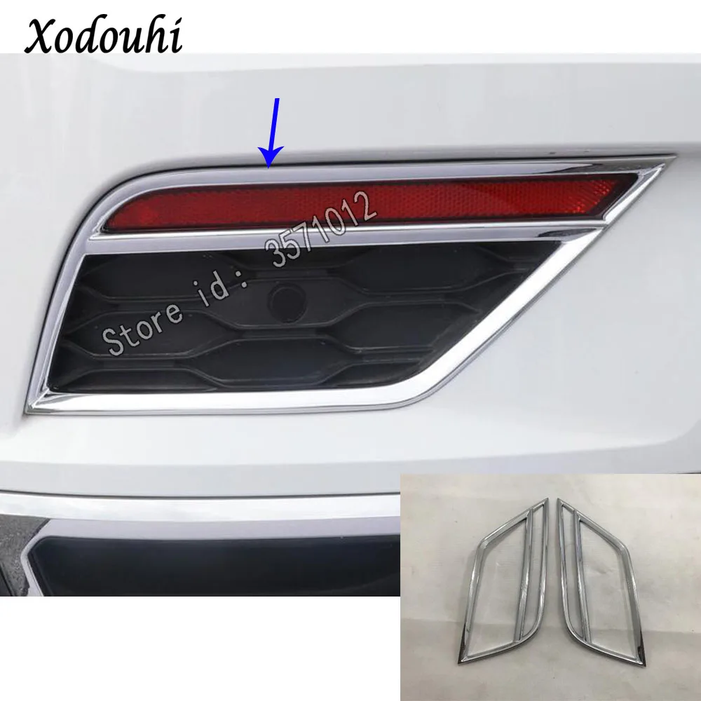Car sticker styling cover detector ABS Chrome rear back tail fog Light Trim frame 2pcs For Volkswagen Vw T-ROC TROC 2017 2018
Car sticker styling cover detector ABS Chrome rear back tail fog Light Trim frame 2pcs For Volkswagen Vw T-ROC TROC 2017 2018