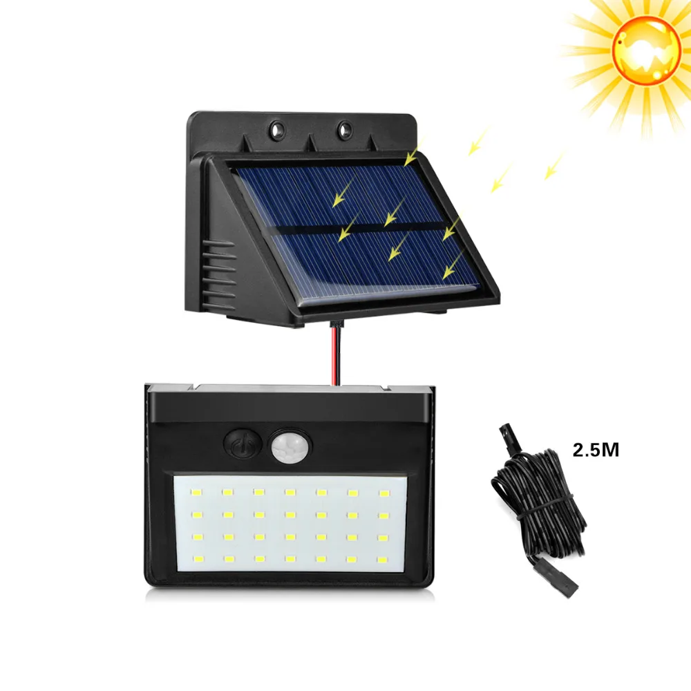 Separable 28 LEDs Solar Lamp Solar Rechargeable LED Solar light PIR Motion Sensor 3 modes Garden Night light Security Waterproof
Separable 28 LEDs Solar Lamp Solar Rechargeable LED Solar light PIR Motion Sensor 3 modes Garden Night light Security Waterproof