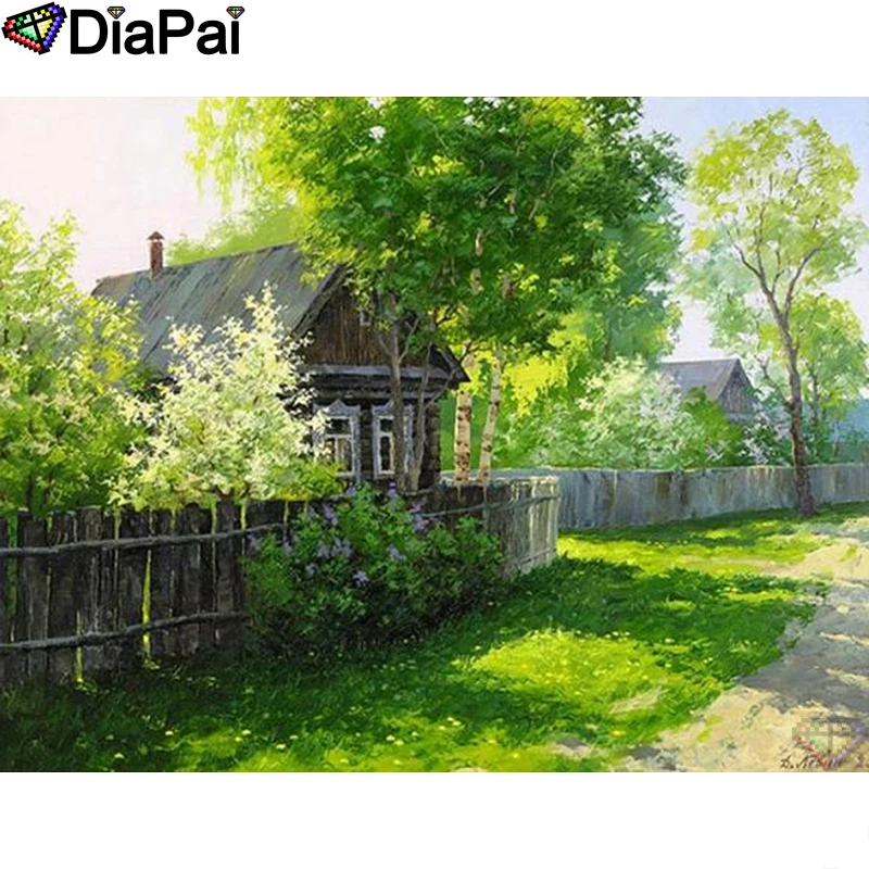 DIAPAI Diamond Painting 5D DIY 100% Full Square/Round Drill "House tree view" Diamond Embroidery Cross Stitch 3D Decor A24631
DIAPAI Diamond Painting 5D DIY 100% Full Square/Round Drill "House tree view" Diamond Embroidery Cross Stitch 3D Decor A24631
