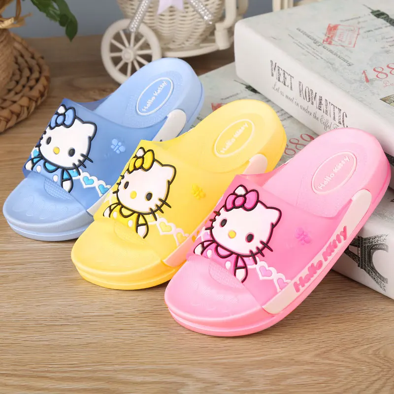 1-12 Years Girls Indoor Slippers Bathroom Little Kids Lovely Hellokitty Shoes for Girls Beach Shoes PU Flat Heels Non-slip
1-12 Years Girls Indoor Slippers Bathroom Little Kids Lovely Hellokitty Shoes for Girls Beach Shoes PU Flat Heels Non-slip