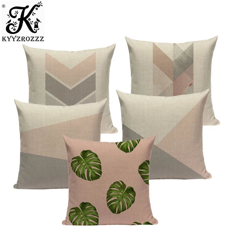 Geometric Nordic Cushion Cover Tropic Palm Leaf Throw Pillow Cover Linen Cushion Case Sofa Bed Decorative Heart Pillowcase
Geometric Nordic Cushion Cover Tropic Palm Leaf Throw Pillow Cover Linen Cushion Case Sofa Bed Decorative Heart Pillowcase