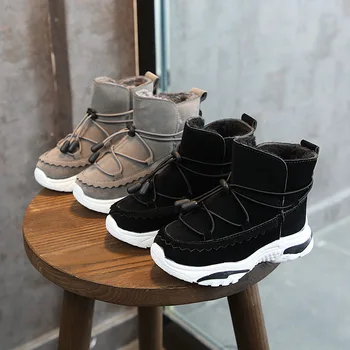 Kids Boots Children's Rubber Boots Winter Children Thicken Plush Snow Boots Child Warm Leather Short Baby Infant white shoe
Kids Boots Children's Rubber Boots Winter Children Thicken Plush Snow Boots Child Warm Leather Short Baby Infant white shoe