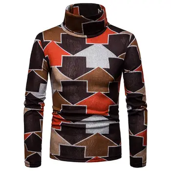 Colorful Arrow Print Winter High Neck Long Sleeve Jumper Men Slim Pullover Top Wholesale
Colorful Arrow Print Winter High Neck Long Sleeve Jumper Men Slim Pullover Top Wholesale