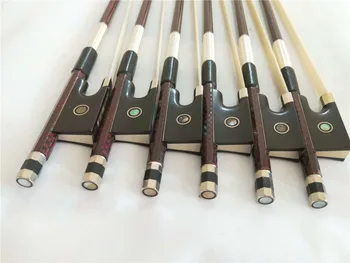6 PCs Quality Carbon Fiber Violin Bow 4/4 Red Grids Inlay EBONY Frog Double Eye
6 PCs Quality Carbon Fiber Violin Bow 4/4 Red Grids Inlay EBONY Frog Double Eye