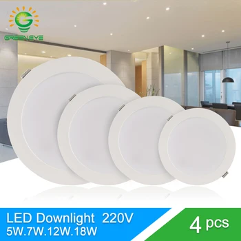 Green Eye led downlight 3w 5w 7w 12w 18w spot led downlight AC 220V 240V led lamp 2835SMD Ultra thin round panel light bedroom
Green Eye led downlight 3w 5w 7w 12w 18w spot led downlight AC 220V 240V led lamp 2835SMD Ultra thin round panel light bedroom