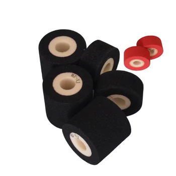 Black Diameter 36mm Height 36mm hot ink printer roller for continuous band sealer
Black Diameter 36mm Height 36mm hot ink printer roller for continuous band sealer