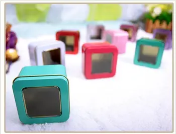 10x Square Empty Tinplate Iron Tins Storage Spice Case Clear View Container Small Box
10x Square Empty Tinplate Iron Tins Storage Spice Case Clear View Container Small Box