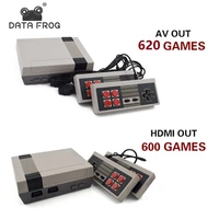 Data Frog Mini TV Game Console Support HDMI/AV 8 Bit Retro Video Game Console Built-In 600/620 Games Handheld Gaming Player image