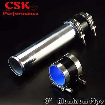 63mm 2.5" Aluminum Turbo Intercooler Pipe Piping Tubing + silicon hose +clamps kits BLACK
63mm 2.5" Aluminum Turbo Intercooler Pipe Piping Tubing + silicon hose +clamps kits BLACK