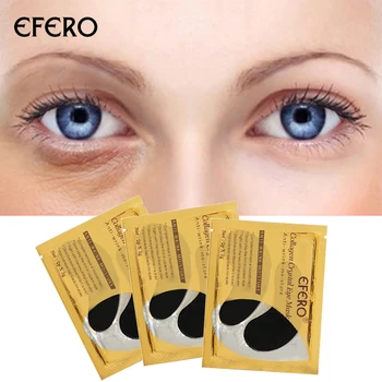 EFERO 10pair=20pcs Black Collagen Eye Mask Patches Under Eyes Bags Removal Repair Dark Circles Eye Pads Care
EFERO 10pair=20pcs Black Collagen Eye Mask Patches Under Eyes Bags Removal Repair Dark Circles Eye Pads Care