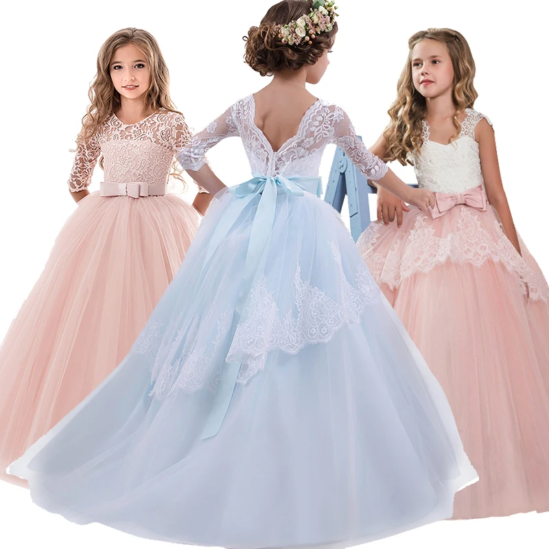Elegant Princess Dress Kids Dresses For Girls Ball Gown Flower Girls Dresses For Formal Wear Wedding And Party Evening Costume
Elegant Princess Dress Kids Dresses For Girls Ball Gown Flower Girls Dresses For Formal Wear Wedding And Party Evening Costume
