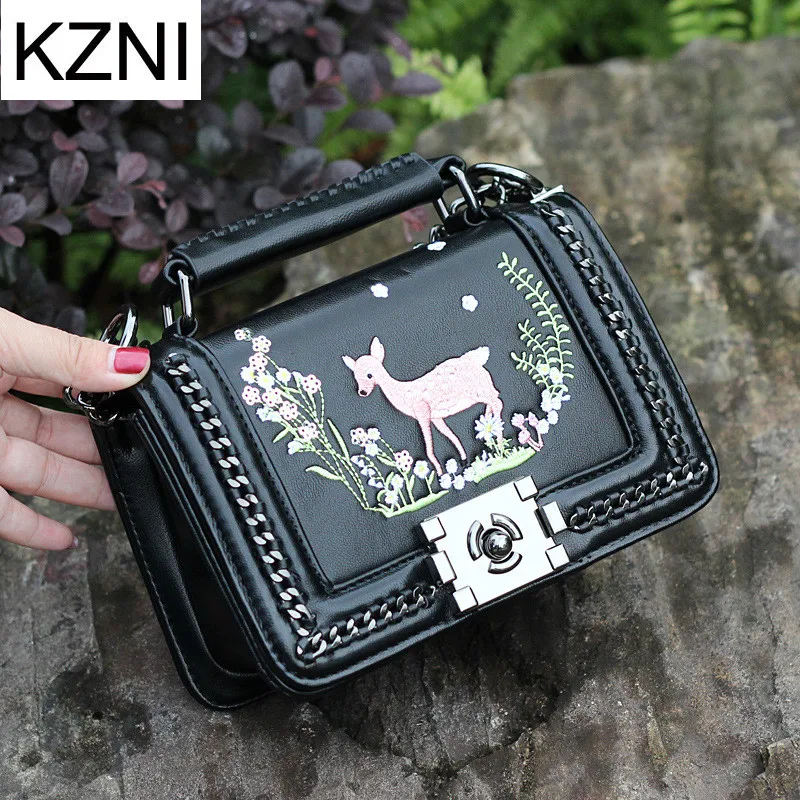 KZNI Genuine Leather Luxury Handbags Women Bags Designer Handbags High Quality Women Messenger Bags for Women 2017 Pochett9159
KZNI Genuine Leather Luxury Handbags Women Bags Designer Handbags High Quality Women Messenger Bags for Women 2017 Pochett9159