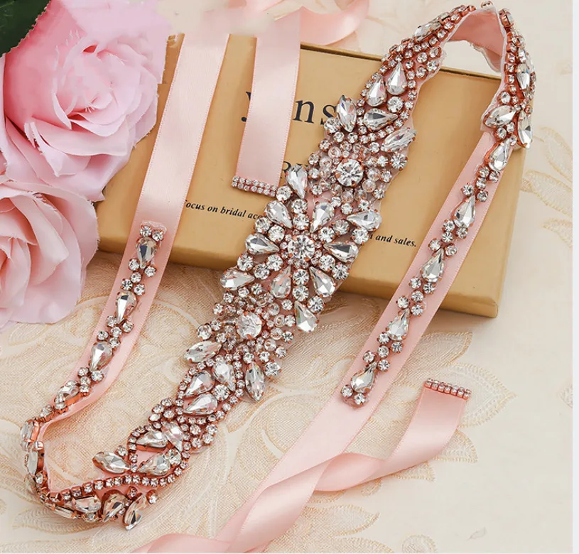 2019 Shinning Rhinestone Bridal Belt Classic Weave Style Wedding Dress Accessories Bride Sash Ceinture De Mariage En Cristal
2019 Shinning Rhinestone Bridal Belt Classic Weave Style Wedding Dress Accessories Bride Sash Ceinture De Mariage En Cristal