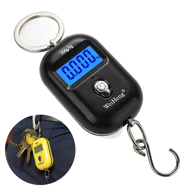 Mini Digital Electronic Hanging Luggage Scale 25kg LCD Portable Travel Suitcase Bag Scale Weight Balance Handheld
Mini Digital Electronic Hanging Luggage Scale 25kg LCD Portable Travel Suitcase Bag Scale Weight Balance Handheld