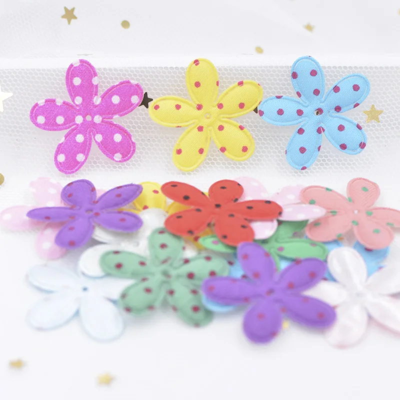 120Pcs 27mm Mix Colors Flower Appliques Polka Dot Cloth Fabric Patches for Stick on Crafts Clothes DIY Hair Bow Decoration F75
120Pcs 27mm Mix Colors Flower Appliques Polka Dot Cloth Fabric Patches for Stick on Crafts Clothes DIY Hair Bow Decoration F75