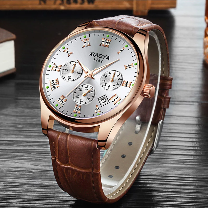 Luxury Brand Men Watch Fashion Leather Quartz Watch Men Casual Business Male Wrist Watch Relogio Masculino erkek kol saati 2019
Luxury Brand Men Watch Fashion Leather Quartz Watch Men Casual Business Male Wrist Watch Relogio Masculino erkek kol saati 2019