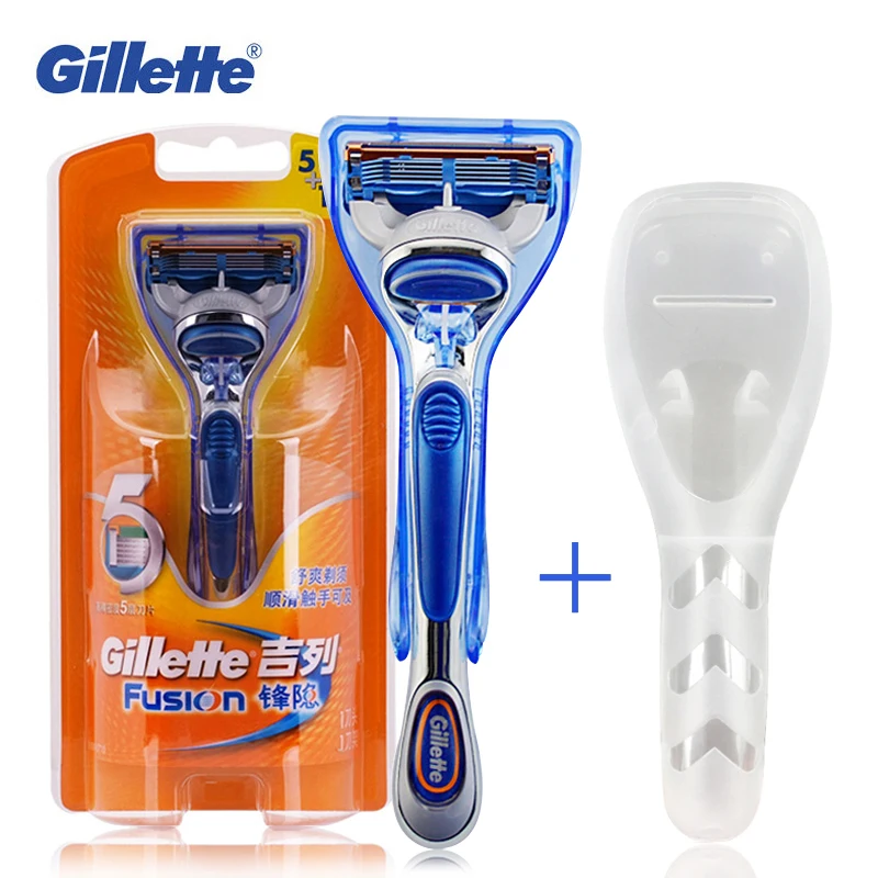 Gillette Fusion Razor Beard Shaver for Men Straight Razors Blade Travel box Storage Case Covering