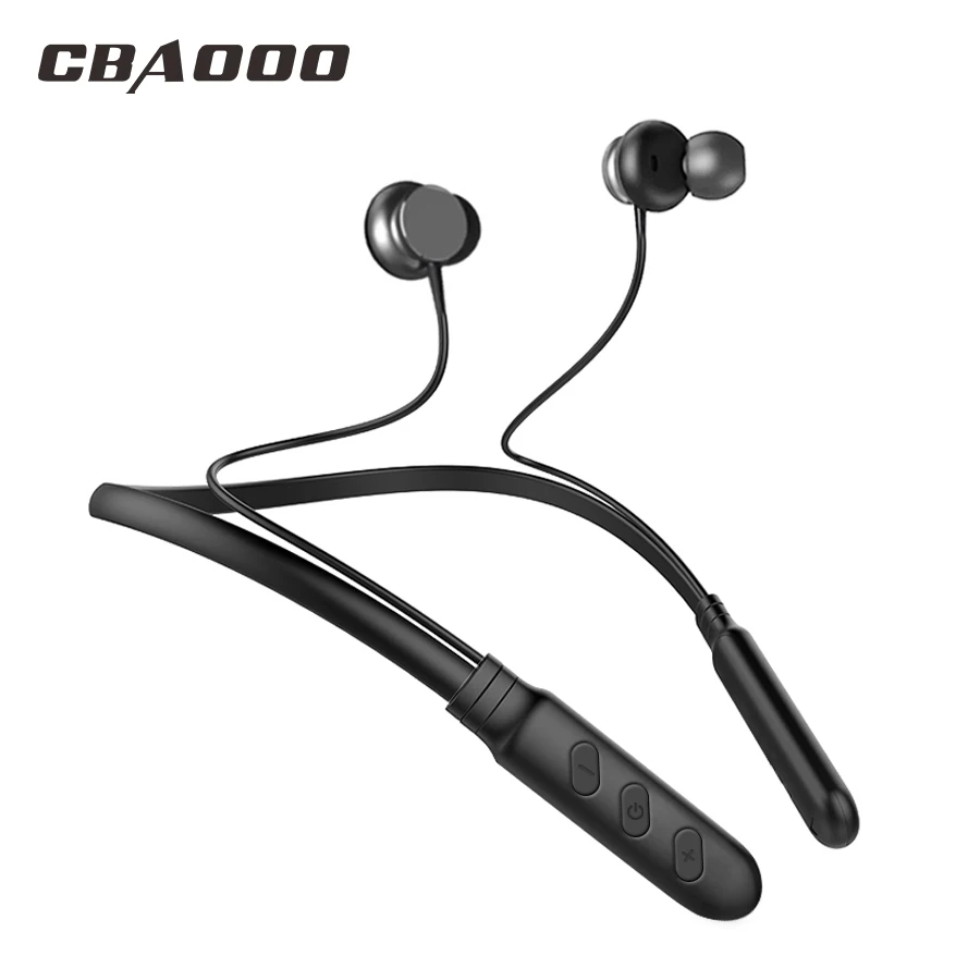 CBAOOO BH1 Bluetooth наушники Беспроводные гарнитура Спортивная подвесная шея с