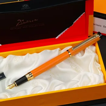 PICASSO 908 Luxury Brand Metal Fountain Pen Ink Calligraphy Writing Pens Canetas Office School Suppliers Student
PICASSO 908 Luxury Brand Metal Fountain Pen Ink Calligraphy Writing Pens Canetas Office School Suppliers Student