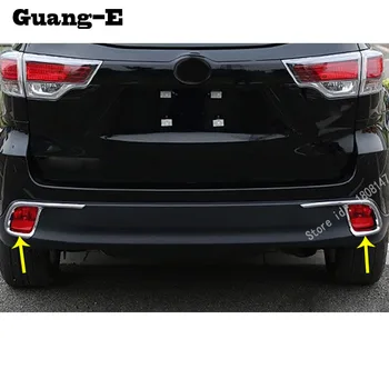 car sticker styling detector cover trim back tail rear fog light lamp frame parts 2pcs for Toyota Highlander 2015 2016 2017
car sticker styling detector cover trim back tail rear fog light lamp frame parts 2pcs for Toyota Highlander 2015 2016 2017