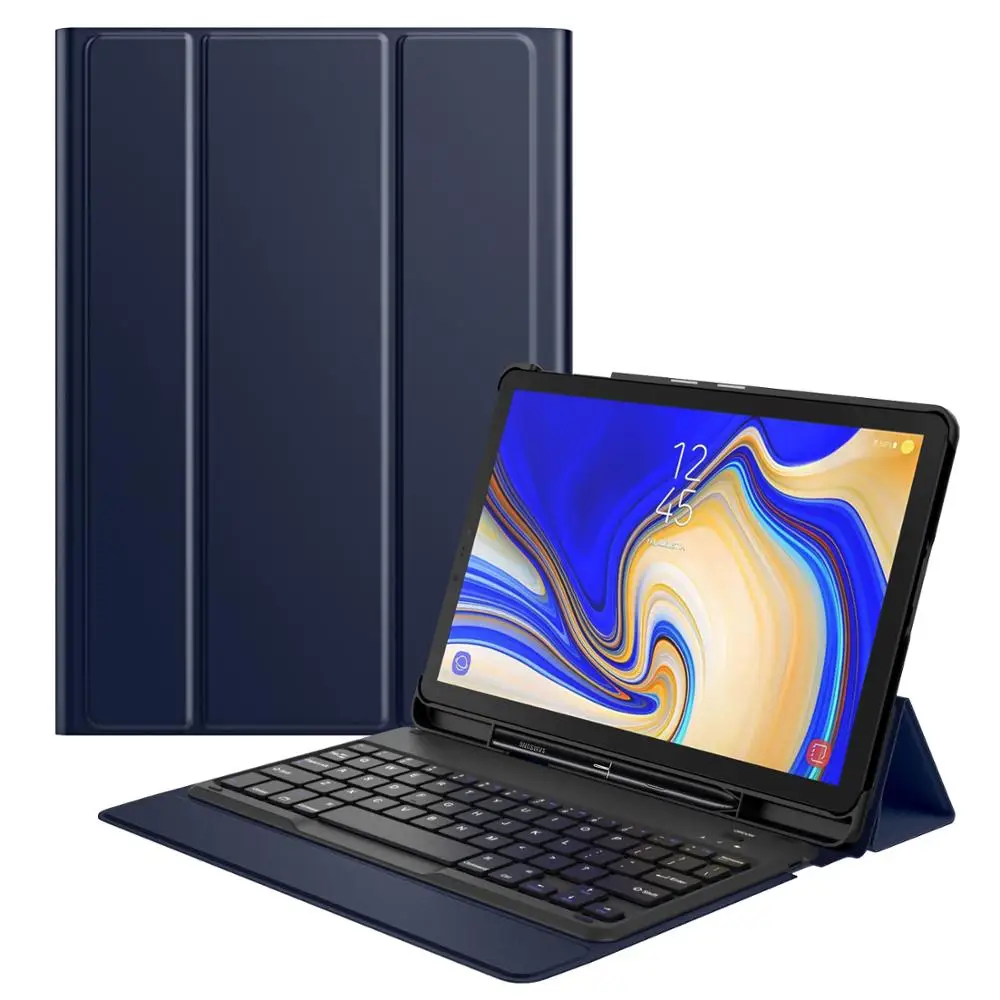 Чехол для клавиатуры MoKo Samsung Galaxy Tab S4 10 5 тонкий беспроводной чехол с
