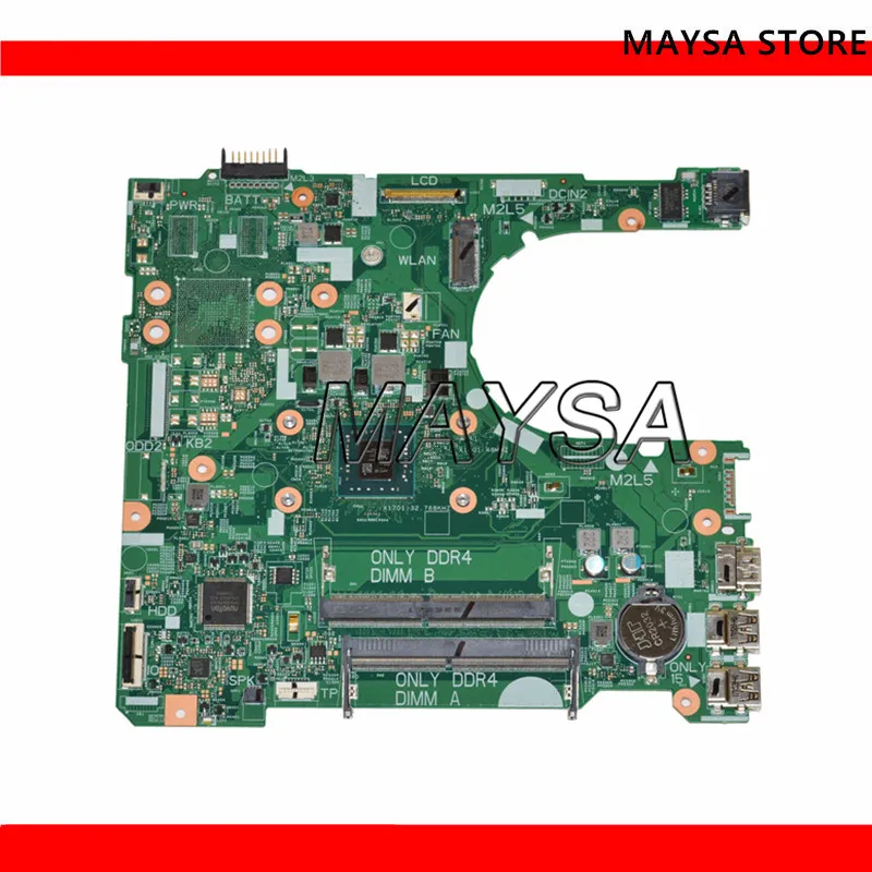 05V1M4 CN-05V1M4 для Dell Inspiron 15 3565 14 3465 материнская плата для ноутбука с процессором A9 16808-1 DDR4
05V1M4 CN-05V1M4 для Dell Inspiron 15 3565 14 3465 материнская плата для ноутбука с процессором A9 16808-1 DDR4